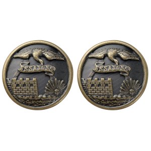 Army AGSU Button: Engineer 36 Ligne