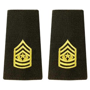 Army AGSU Large Epaulet: Command Sergeant Major