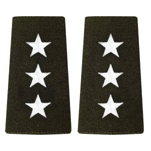 Army AGSU Large Epaulet: Lieutenant General