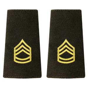 Army AGSU Large Epaulet: Sergeant First Class
