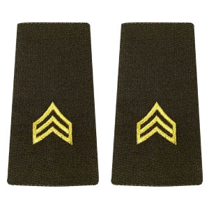 Army AGSU Large Epaulet: Sergeant