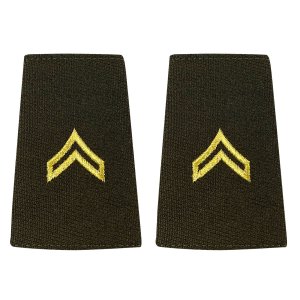 Army AGSU Small Epaulet: Corporal