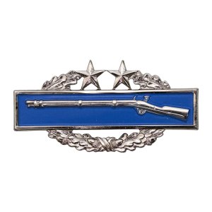 Army Badge: Combat Infantry Third Award, Blouse miniature