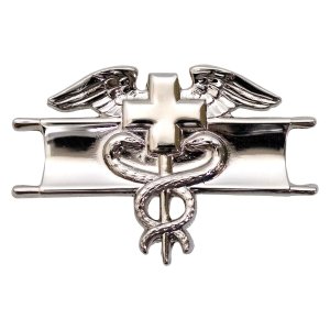 Army Badge: Expert Field Medical, mirror finish