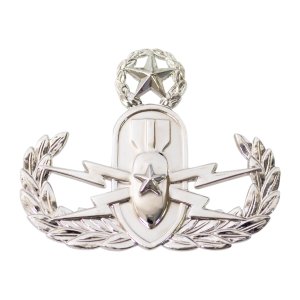 Army Badge: Master Explosive Ordnance Disposal, mirror finish