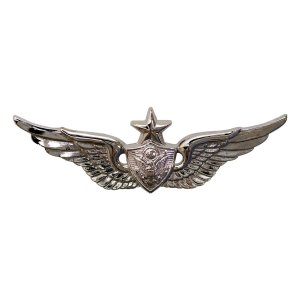 Army Badge: Senior Aircraft Crewman: Aircrew, regulation size, mirror finish