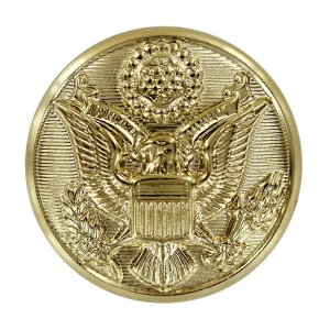 Army Button: Eagle 36 Ligne, pair