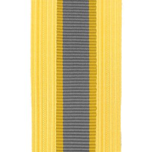 Army Cap Braid: Finance, silver grey