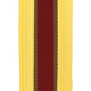 Army Cap Braid: Logistics, soldier red and gold