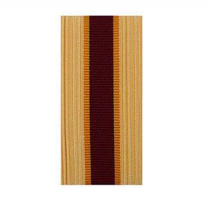 Army Cap Braid: Transportation, brick red