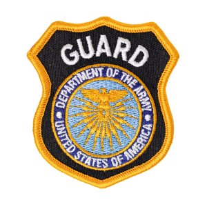 Army Cap Patch: Department of the Guard, Full Color embroidery