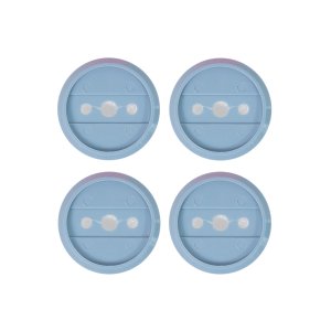 Army Collar Disc: Infantry Blue, plastic