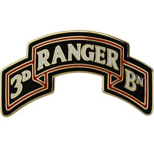Army Combat Service Identification Badge (CSIB): 3rd Ranger Battalion Scroll 75th Ranger Regiment