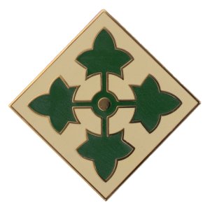 Army Combat Service Identification Badge (CSIB): 4th Infantry Division