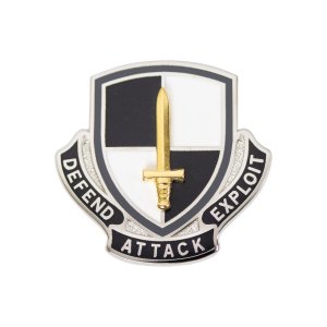 Army Corps Crest: Cyber Regiment, Defend Attack Exploit