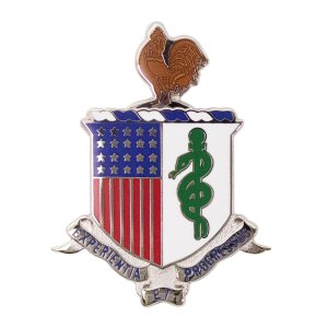 Army Corps Crest: Medical Department, Experientia Et Progressus