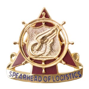 Army Corps Crest: Transportation, Spearhead of Logistic