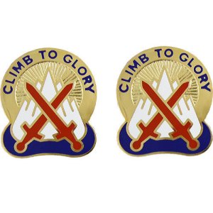 Army Crest: 10th Mountain Division, Climb to Glory
