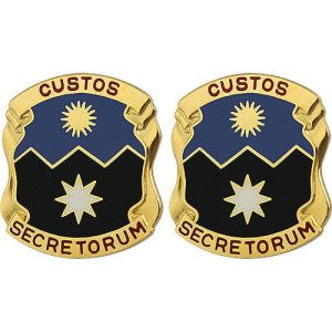 Army Crest: 115th Military Intelligence Group, Custos Secretorum