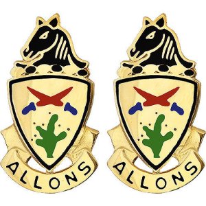 Army Crest: 11th Armored Cavalry, Allons