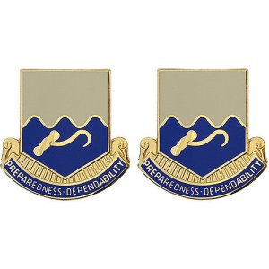 Army Crest: 11th Transportation Battalion, Preparedness Dependability