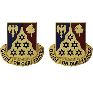 Army Crest: 123rd Infantry Regiment, Guide on Our Tracks
