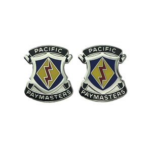 Army Crest: 125th Finance Battalion, Motto: Pacific Paymasters