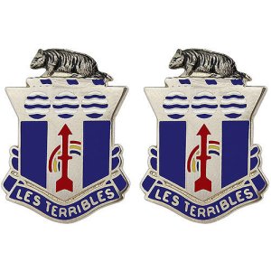 Army Crest: 127th Infantry: Wisconsin National Guard, Les Terribles