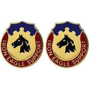 Army Crest: 127th Support Battalion, Iron Eagle Support