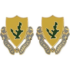 Army Crest: 12th Cavalry, Semper Paratus