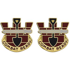 Army Crest: 130th Engineer Brigade, Combat Ready