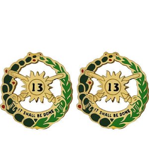 Army Crest: 13Th Armor Regiment, It Shall Be Done