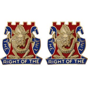 Army Crest: 14th Infantry Regiment, The Right of The Line