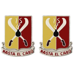 Army Crest: 162nd Field Artillery Regiment, Hasta El Cabo