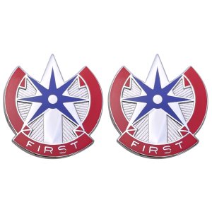 Army Crest: 1st Sustainment Command, First