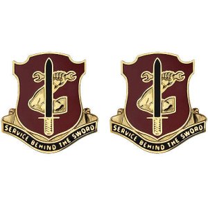 Army Crest: 209th Support Battalion, Service Behind the Sword