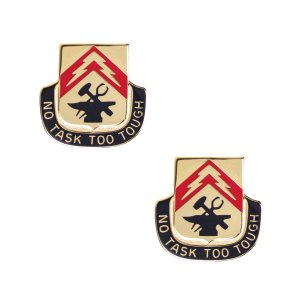 Army Crest: 215th Support Battalion, No Task Too Tough