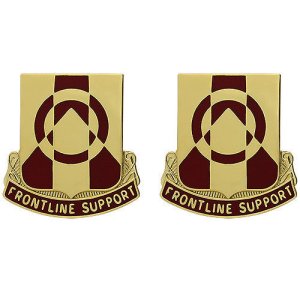 Army Crest: 296th Support Battalion, Frontline Support