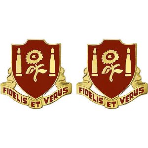 Army Crest: 29th Field Artillery, Fidelis ET Verus