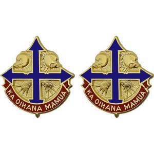 Army Crest: 29th Infantry Brigade, Ka Ohana Mamua