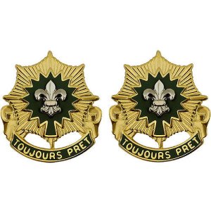 Army Crest: 2nd (Second) Armored Cavalry, Toujours Pret