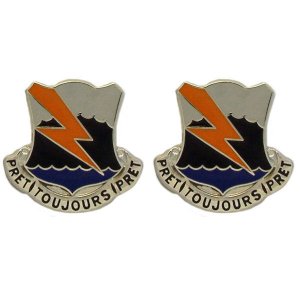 Army Crest: 304th Signal Battalion, Pret Toujours Pret