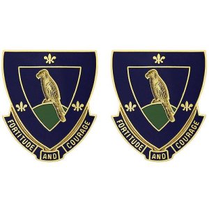 Army Crest: 314th Regiment, Fortitude and Courage