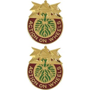 Army Crest: 346th Transportation Battalion, Action on Wheels