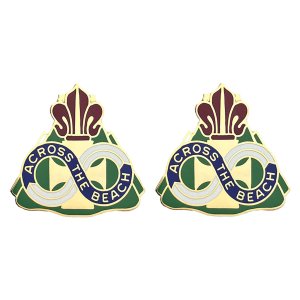 Army Crest: 359th Transportation Battalion: Motto, Across The Beach