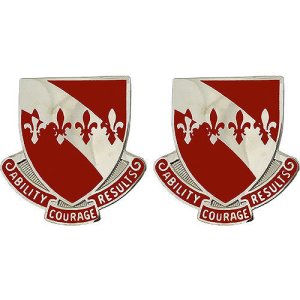 Army Crest: 35th Engineer Battalion, Ability Courage Result