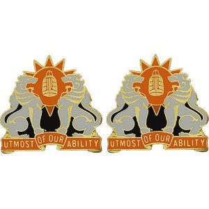 Army Crest: 35th Signal Brigade, Utmost of Our Ability
