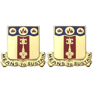 Army Crest: 35th Support Battalion, Motto: Means To Sustain