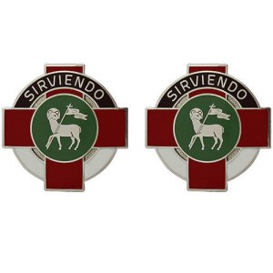 Army Crest: 369th Combat Support Hospital, Sirviendo