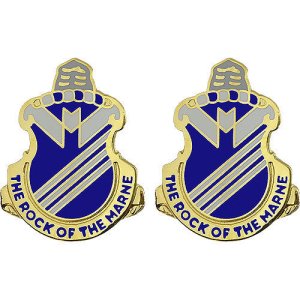Army Crest: 38th Infantry Regiment, The Rock of The Marne